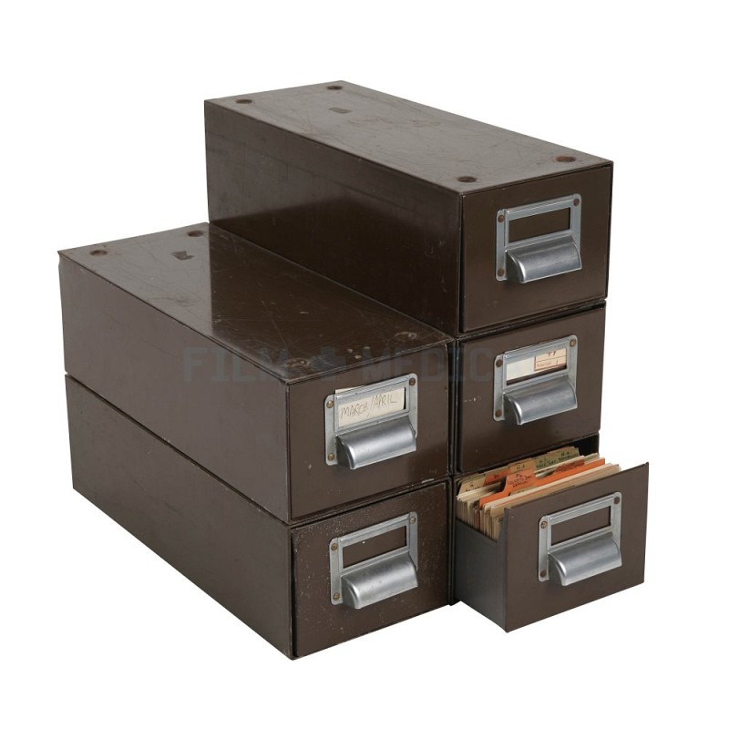Index File Holder Brown and Silver Priced individually 